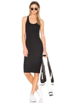 ATM ANTHONY THOMAS MELILLO BOY RIB TANK DRESS