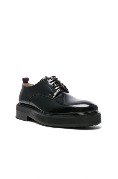 Shop Eytys Leather Kingston Dress Shoes In Black