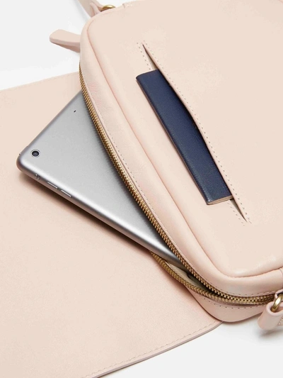 Shop Frank + Oak The Piazza Crossbody Satchel In Pink