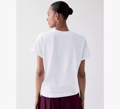 Kate Spade Cuddle Monster Tee In White