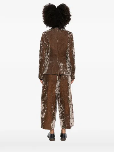 Uma Wang Kali Jacket In Brown