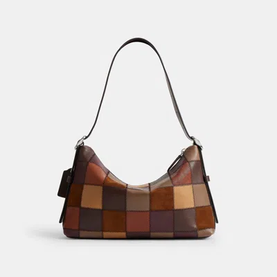 Coachtopia Alter/ego Slouchy Shoulder Bag In Brown/multi