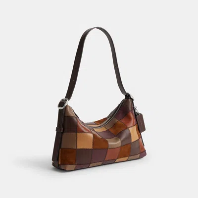 Coachtopia Alter/ego Slouchy Shoulder Bag In Brown/multi