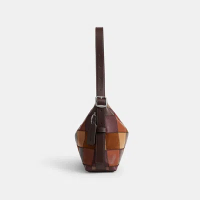 Coachtopia Alter/ego Slouchy Shoulder Bag In Brown/multi