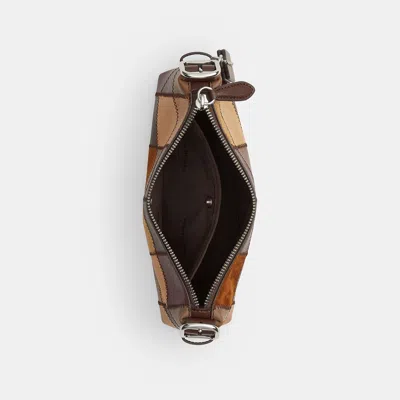 Coachtopia Alter/ego Small Slouchy Shoulder Bag In Brown/multi