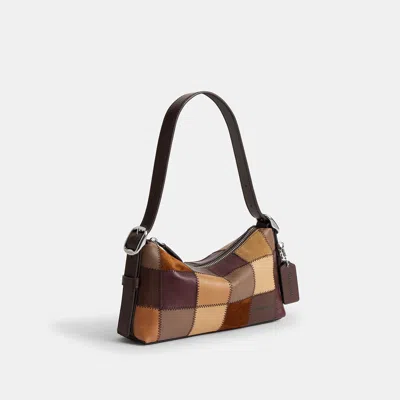 Coachtopia Alter/ego Small Slouchy Shoulder Bag In Brown/multi