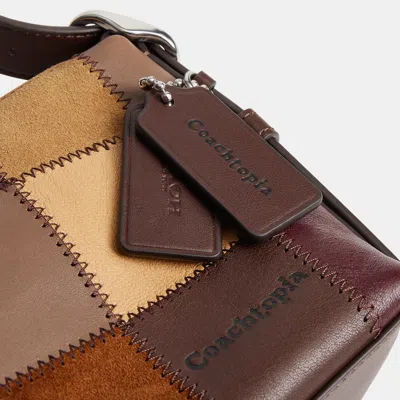 Coachtopia Alter/ego Small Slouchy Shoulder Bag In Brown/multi