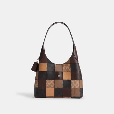 Coachtopia Alter/ego Brooklyn Shoulder Bag 28 In Tan Sig Multi