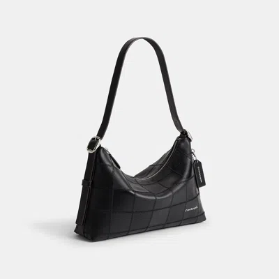 Coachtopia Alter/ego Slouchy Shoulder Bag In Black
