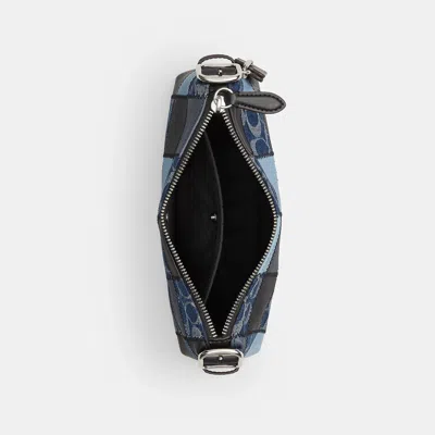 Coachtopia Alter/ego Small Slouchy Shoulder Bag In Indigo/black