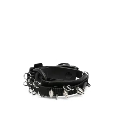 Innerraum Riveted Bracelet In Black/silver