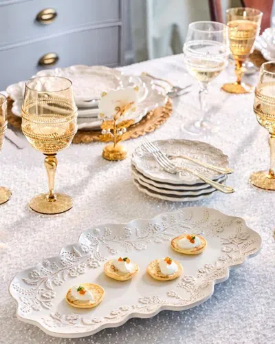 Juliska Berry & Thread Thistle Tray In White