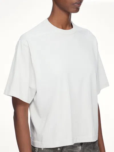 Rick Owens Drkshdw Basic Ss T-shirt In White