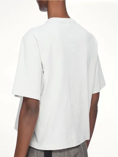 Rick Owens Drkshdw Basic Ss T-shirt In White