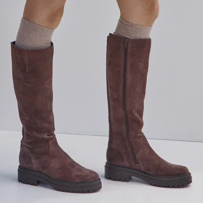 Vionic Gretchen Tall Boot In Brown