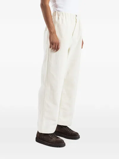 Sofie D'hoore Low-crotch Trousers In White