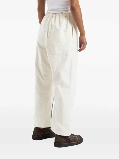 Sofie D'hoore Low-crotch Trousers In White