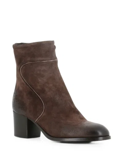 Pantanetti Distressed-effect Ankle Boots In Multi