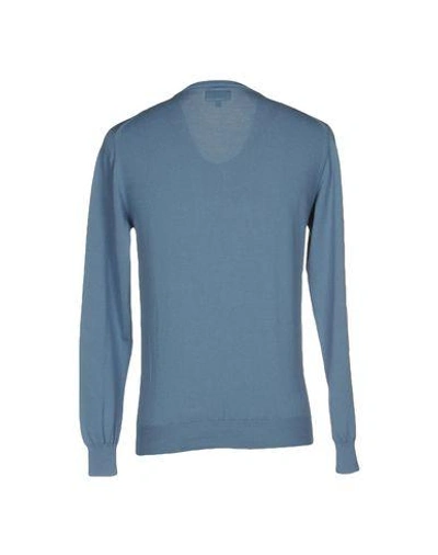 Shop Les Hommes In Slate Blue