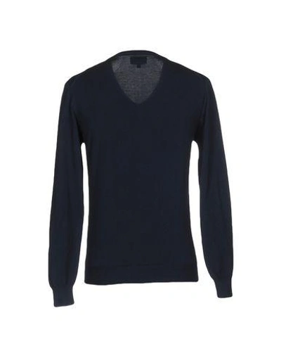 Shop Les Hommes Sweaters In Dark Blue