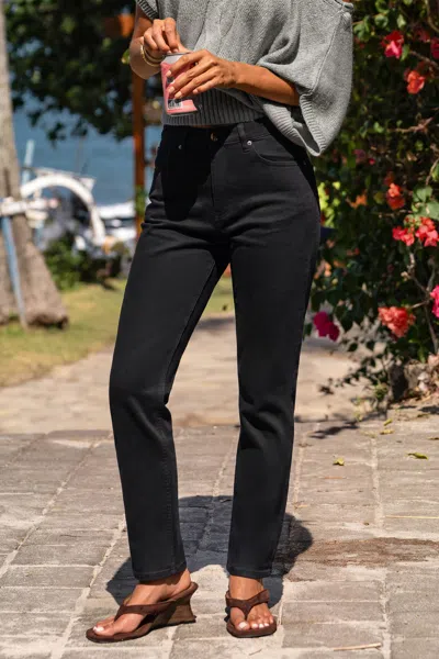 Cupshe Second Nature Black Jeans In Black