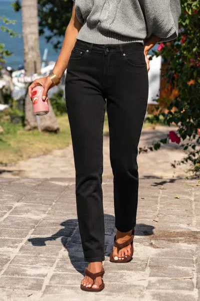 Cupshe Second Nature Black Jeans In Black