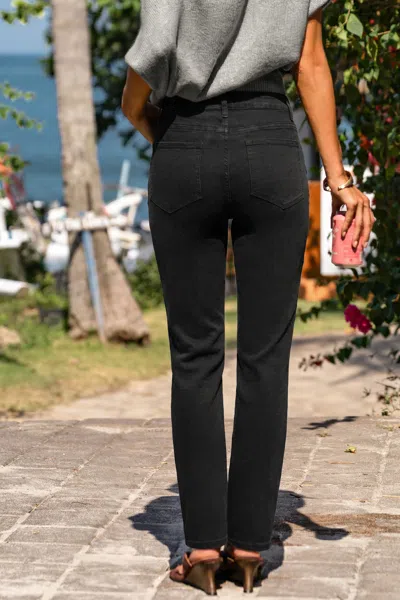 Cupshe Second Nature Black Jeans In Black
