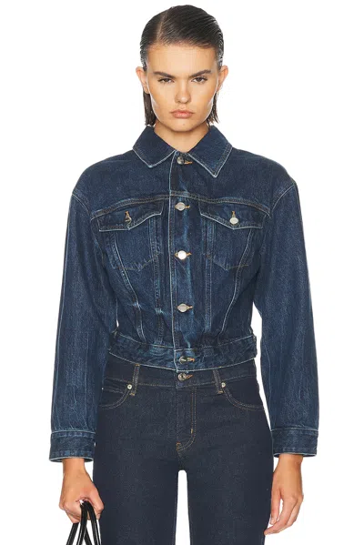 Agolde Non-elastic Denim Jacket In Covell