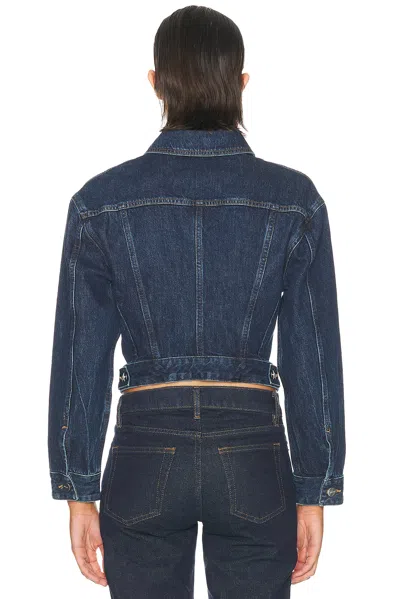 Agolde Non-elastic Denim Jacket In Covell