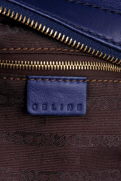 Pre-owned Celine Hobo Bag In Blue