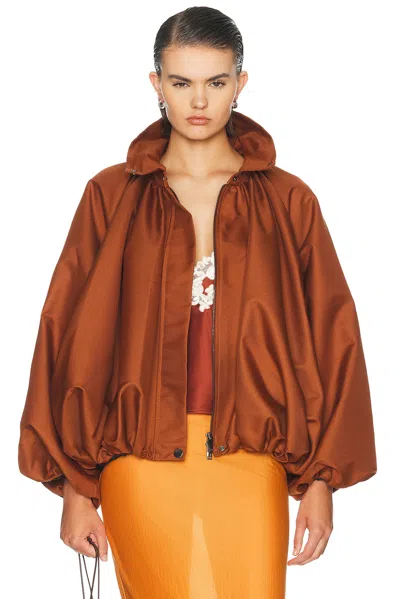 Sev Bomber Jacket In Orange