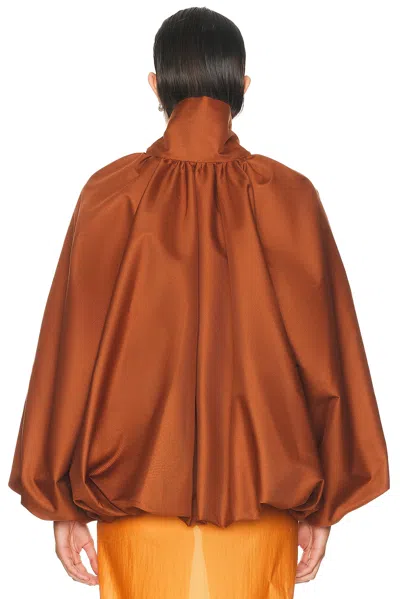 Sev Bomber Jacket In Orange