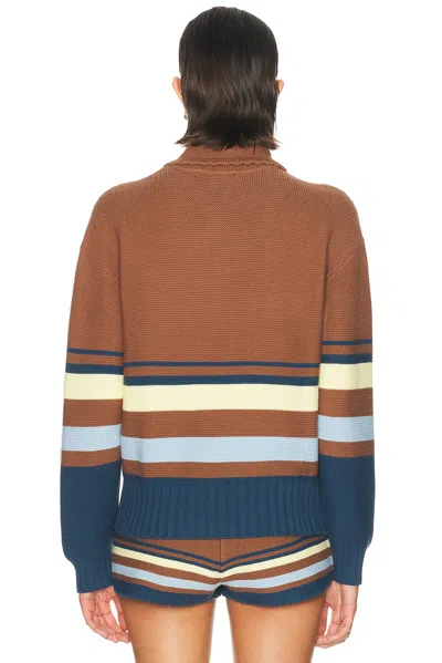 Solid & Striped The Cleo Pullover In Brown