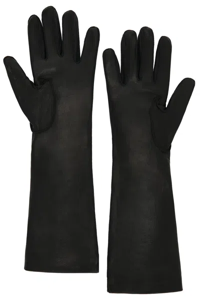 Tom Ford Soft Nappa Leather Long Gloves In Black