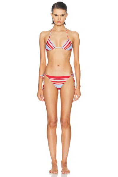 Solid & Striped The Iris Reversible Top In Multi