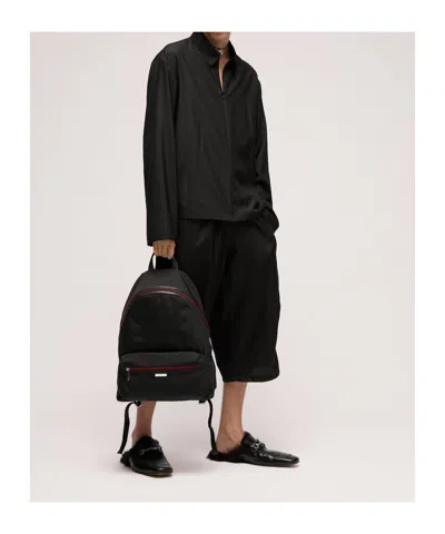 Gucci Tag Medium Backpack In Black