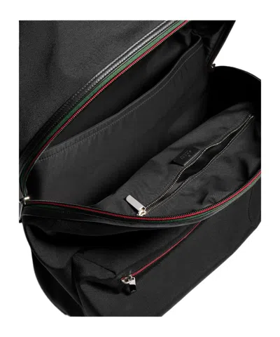 Gucci Tag Medium Backpack In Black