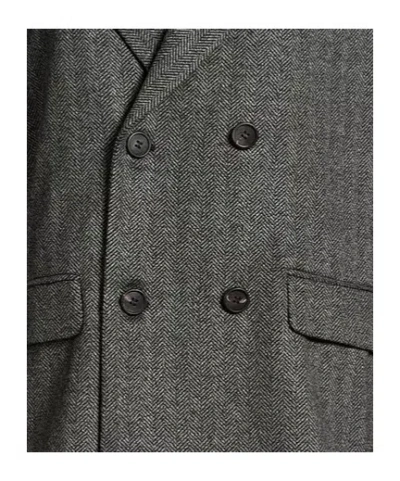 Max Mara Doublebreasted Blazer In Black