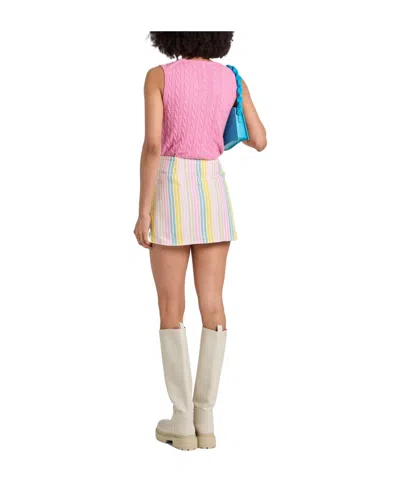 Ganni Denim Skirts In Multi