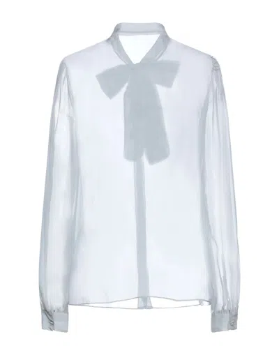 Dolce & Gabbana Solid Colour Shirts  Blouses In White