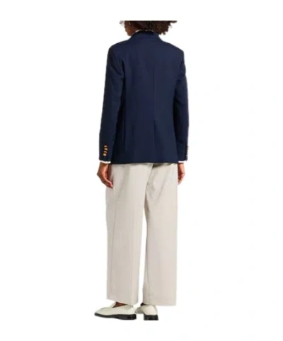 Max Mara Singlebreasted Blazer In Blue