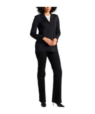 Max Mara Minimalist Singlebreasted Blazer In Black