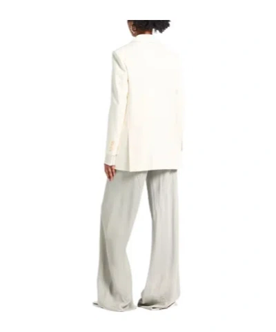 Max Mara Doublebreasted Blazer In Neutral