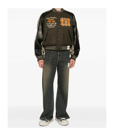Miharayasuhiro Maison Mihara Yasuhiro Khaki Bomber Jacket In Green