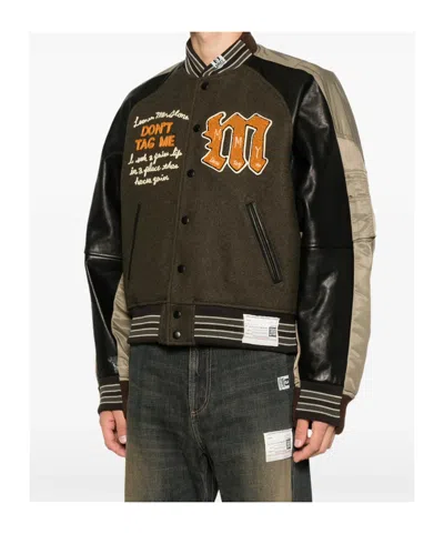 Miharayasuhiro Maison Mihara Yasuhiro Khaki Bomber Jacket In Green