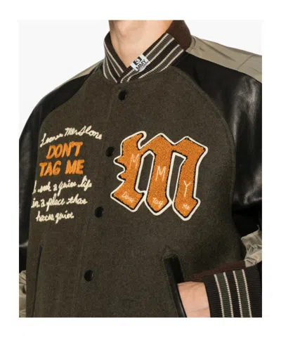 Miharayasuhiro Maison Mihara Yasuhiro Khaki Bomber Jacket In Green