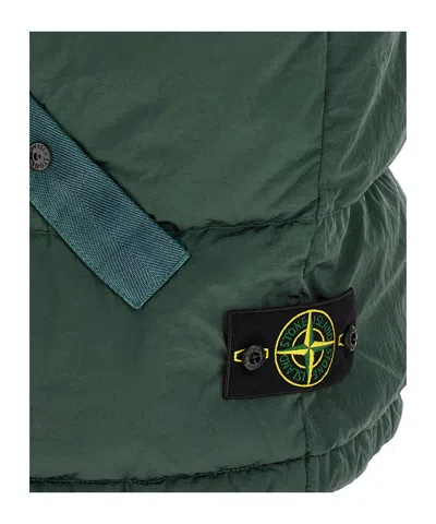 Stone Island Stand-collar Down Vest In Multi