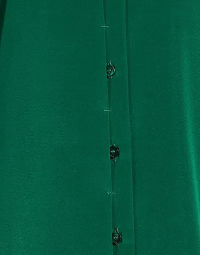 Max Mara Solid Colour Shirts  Blouses In Green