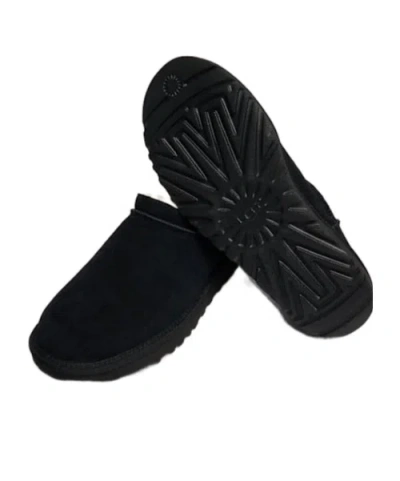 Ugg Slip-on Bootie With Low Collar In Black