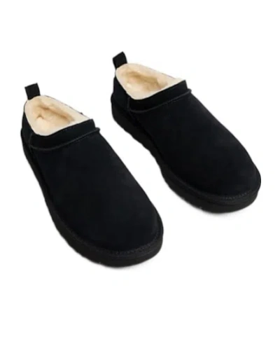 Ugg Slip-on Bootie With Low Collar In Black